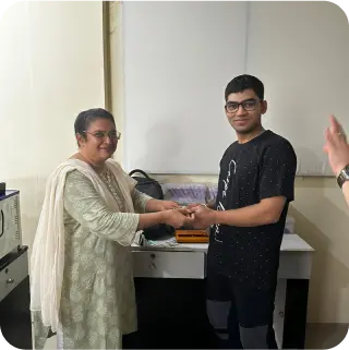 Children writing on workbook